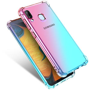 <span class=keywords><strong>Cover</strong></span> Posteriore in TPU Trasparente con Gradiente di Colore Antiurto <span class=keywords><strong>per</strong></span> Samsung <span class=keywords><strong>Galaxy</strong></span> A20 A30, Custodia <span class=keywords><strong>per</strong></span> Telefono con Design Personalizzato - Product Image 4