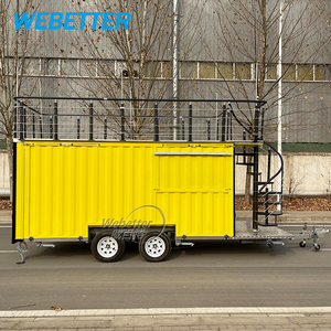 WEBETTER Remolque de Comida comercial Imbisswagen Foodtruck Snack Food Mobile Catering Truck Double Decker Bar Trailer Restaurant - Product Image 3