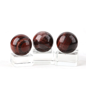 Bolas de cristal sueltas Hongzhuo de 3-4 cm, ojo de tigre rojo, piedra curativa natural de alta calidad. - Product Image 5