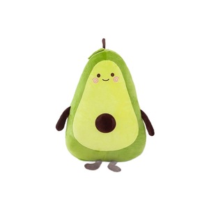 Peluche avocat best-seller, adorable jouet fruit vert, coussin de sommeil unisexe, rembourrage en coton PP, pour 8-13 ans, vente en gros - Product Image 5