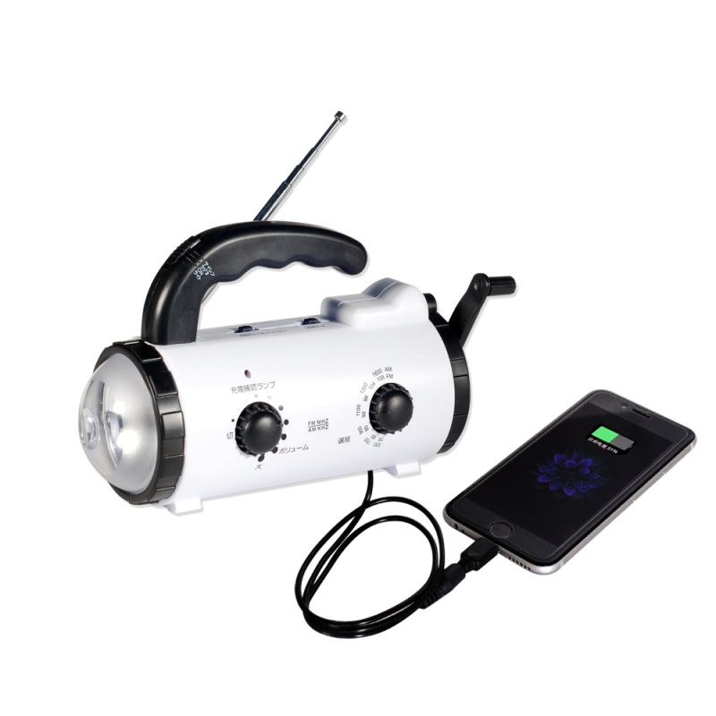 радио фонарик с зарядки сотового телефона Япония аварийное освещение радио с сирена мигает зарядки сотового телефона
