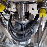 Mélangeur homogénéisateur mobile 100L, machine de fabrication de gel à chauffage électrique