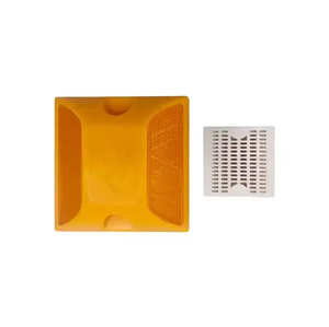 Reflectores de Carretera Resistentes y Duraderos, Amarillos y Blancos, de <span class=keywords><strong>ABS</strong></span>, IP68, Reflectantes, para Mayor Visibilidad Nocturna en Entradas de Vehículos - Product Image 2