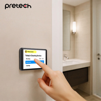Panel de Control Inteligente para Hotel - Pantalla Táctil IPS de 5.5" y 1080P, POE, Sin Batería, Tablet Android de Pared para Automatización de Habitaciones de Hotel