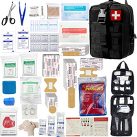 Bochen 293 Trousse de premiers secours personnalisée pour la survie en cas d'urgence médicale, sac de survie résistant à l'eau, escalade, sauvetage, randonnée/pêche/camping