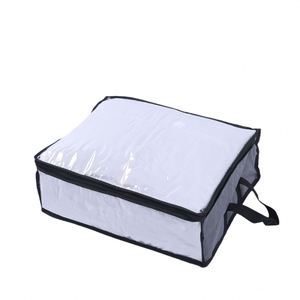 Simple Transparent Fabric Storage <b>Bag</b> for Bedding Clothing Large Capacity Moving Travel Packing Durable Lightweight <b>Sewing</b> - Product Image 1