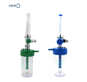 Lovtecホット販売医療用タービン流量計デジタルガス流量計加湿器コネクタ付き流量調整 - Product Image 2