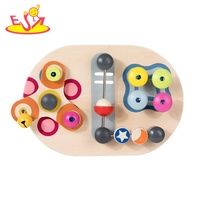 Nouvel ensemble de mini-golf en bois 2026, jouet de golf d'extérieur et d'intérieur avec sac de transport pour enfants W01D365
