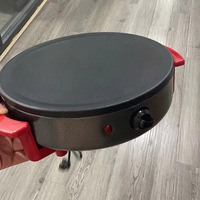 Mini crêpière électrique antiadhésive de 12 pouces, petit appareil de cuisine pour la maison