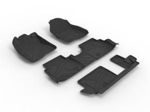 Tapetes de Auto 3D TPE para Todo Clima para Honda Breeze 2023-2025 de <span class=keywords><strong>7</strong></span> Asientos, Impermeables y Antideslizantes - Product Image 2