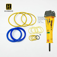 Kit de joints pour brise-roche hydraulique MES1500, burin de 140 mm, joints d'huile bleus haute performance