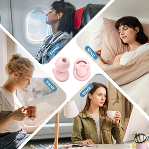 Cartoon Style Silicone Sound Noise Cancelling Earplugs Sleeping Sleep <b>Ear</b> Plug Earplug Reduction Hearing Protection - Product Image 3