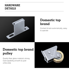 Finestre scorrevoli in vetro temperato doppio risparmio energetico finestra finestra moderna casa al mare - Product Image 4