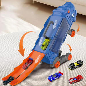Transport <strong>Dinosaur</strong> Truck with 4 Mini <strong>Cars</strong> Kids Carrier Vehicles <strong>Toys</strong> Set Tyrannosaurus Rex Transport <strong>Toys</strong> <strong>Cars</strong> and Trucks - Product Image 5