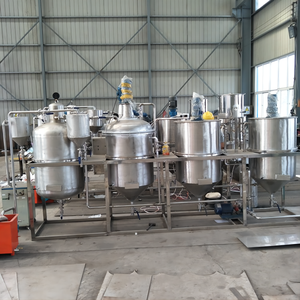 Ensemble complet <span class=keywords><strong>de</strong></span> machines <span class=keywords><strong>de</strong></span> raffinage d'huiles comestibles <span class=keywords><strong>de</strong></span> 1 à 50 tonnes/jour / machine <span class=keywords><strong>de</strong></span> raffinage d'huiles végétales noires (tournesol, coton, palme) - Product Image 4