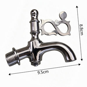 <span class=keywords><strong>Robinet</strong></span> de luxe cascade mural encastré à trou unique pour cuisine, salle de bain et <span class=keywords><strong>arrosage</strong></span> de jardin - Product Image 6