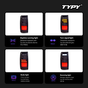 Nouveau kit de conversion de feux de circulation diurnes à LED pour les feux arrière de Land Cruiser (1989-1998 LC80) 36W 12V - Product Image 5