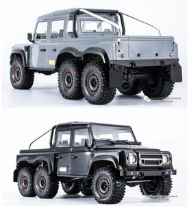 YIKONG YK6101 Pro 1/10 RC Crawler 6x6 Defender 6WD con tres ejes portátiles, bloqueo de diferencial independiente, ESC Hobbywing de 60A y 2 velocidades, Hobby RTR - Product Image 3