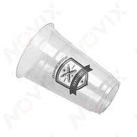 Impresora NOVIX UV One Pass para vasos, fiambrera, bolsa de plástico CMYKW, máquina de impresión lateral de vasos de plástico directo, precio de fábrica