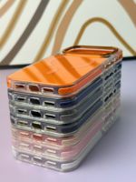 Coque de téléphone antichoc en acrylique rigide avec pare-chocs magnétique en métal pour iPhone 17 Pro 17 Pro Max