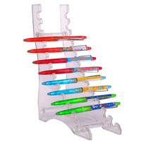 Stylo publicitaire à pointe bille liquide en PVC 2D/3D, motif femme nue en plastique, style strip-teaseuse
