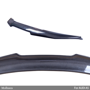 สำหรับ A5 S5 B9 RS5 4ประตู spoiler, สไตล์ PSM คาร์บอนไฟเบอร์ด้านหลังสปอยเลอร์ลำตัวปีก2016-2025 - Product Image 4