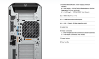 Gloednieuw voor Z8 Fury G5 Tower Workstation met RTX A4000-16GB GPU 64GB DDR5 1TB SSD 4TB HDD - Op voorraad