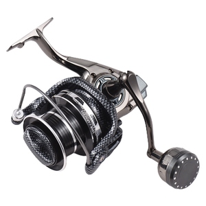 Moulinets de pêche filature métal longue coulée moulinet <span class=keywords><strong>serpent</strong></span> motif DE couleur 14 + 1 rapport de vitesse haute vitesse moulinets de pêche Ultra lisses - Product Image 1