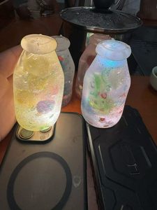 Glowing <b>Mini</b> <b>Bottle</b> Squishy Stress Relief Squeeze Toy-TPR Material Unisex Ages 5+ Years - Product Image 4