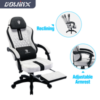 Fauteuil de Gaming PC de Course Ergonomique Inclinable en Cuir avec Repose-Pieds et Fonction Massage de Haute Qualité – Vente en Gros