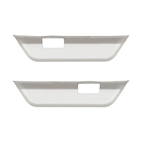 Pelindung Pintu Mobil Universal Stainless Steel Model 3 Y, Pelat Anti Gores Pintu Depan Belakang, Aksesoris Dekorasi Mobil
