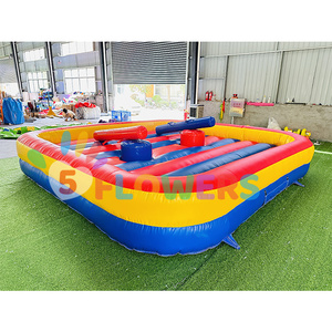 Bán Hot Inflatable jousting Arena tương tác trò chơi thể thao Vòng Đấu sĩ Arena jousting pugil Gậy Inflatable với máy thổi khí - Product Image 3