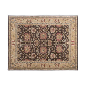 Tapis persans en laine à motifs floraux - Magnifiques tapis tuftés à la main, moelleux, à poils moyens, adaptés aux animaux domestiques, antidérapants, lavables et économiques - Product Image 1