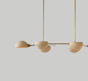 Lustre design moderne du milieu du siècle en laiton, luminaire suspendu pour salle à manger, élégant luminaire pour la maison - Product Image 2