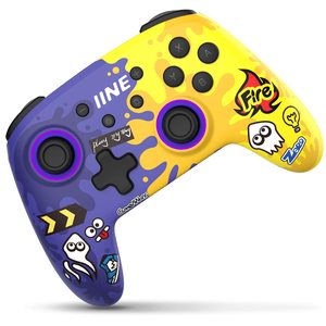 Control Inalámbrico IINE <span class=keywords><strong>para</strong></span> <span class=keywords><strong>Nintendo</strong></span> <span class=keywords><strong>Switch</strong></span> Graffiti Compatible con <span class=keywords><strong>Switch</strong></span>/Oled <span class=keywords><strong>Amiibo</strong></span> WakeUp Vibración TURBO NFC Gamepad - Product Image 6