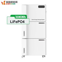 Système ESS tout-en-un 30 kWh 51,2 V - 400 A LiFePO4, onduleur hybride 11 kW, double MPPT (120-500 V), pour une autonomie de secours de 3 à 5 jours