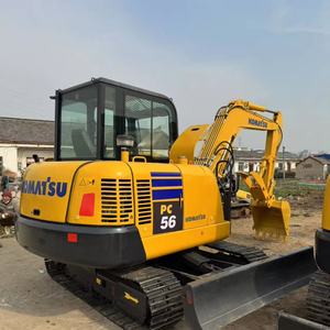 Miniexcavadora Komatsu PC56 de 5.5 Toneladas de Segunda Mano, Excavadora Pequeña Usada Komatsu PC50 55 56 60 con EPA - Product Image 1
