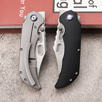 2025 modèle VG10 couteau pliant extérieur en tôle d'acier avec poignée en alliage de titane, pêche, survie, poche de camping, couteau à fruits EDC