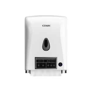 Dispensador Automático de Papel Higiénico sin Contacto, Dispensadores de Papel <span class=keywords><strong>Jumbo</strong></span> de ABS con Diseño de Cerradura para Baños Comerciales - Product Image 3