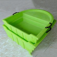 Topk — bateau de pêche en plastique, 2 pièces, petits moteurs empilables, kayak PE, à vendre