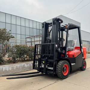 Produsen Forklift 4wd Segala Medan 2 Ton, Forklift Diesel Tugas Berat Segala Medan, Mesin Supercharged, Truk Pengangkut untuk Dijual - Product Image 4