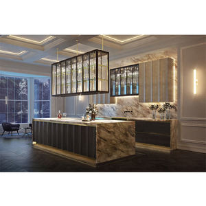 Portes pour armoires de cuisine Armoire de cuisine moderne luxe armoire de cuisine automatique ascenseur - Product Image 6