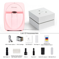 Mini imprimante à ongles self-service équipement O'2nails 3d imprimante à ongles professionnelle Ce App contrôlée Nail Art Machine Salon Pro