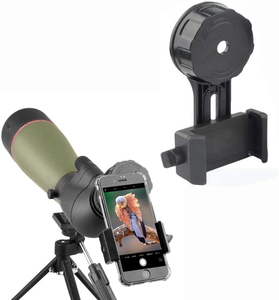 Adaptador Universal <span class=keywords><strong>para</strong></span> teléfono móvil, <span class=keywords><strong>binoculares</strong></span> compatibles, telescopio Monocular <span class=keywords><strong>para</strong></span> Spotting, se adapta a casi todos los teléfonos inteligentes - Product Image 1