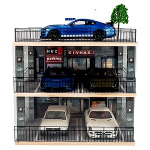 Présentoir <span class=keywords><strong>de</strong></span> scène <span class=keywords><strong>de</strong></span> parking <span class=keywords><strong>pour</strong></span> voitures miniatures en alliage, voitures <span class=keywords><strong>de</strong></span> sport Lego, et figurines <span class=keywords><strong>de</strong></span> <span class=keywords><strong>collection</strong></span> <span class=keywords><strong>pour</strong></span> la <span class=keywords><strong>collection</strong></span> <span class=keywords><strong>de</strong></span> modèles réduits - Product Image 3