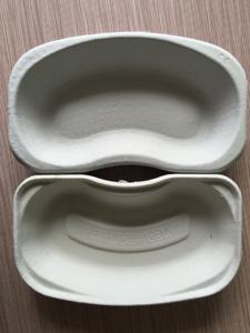 Monouso 500cc/700cc di pasta di carta riciclata piatto di rene/bacino di emesi eco-friendly usa e getta - Product Image 6