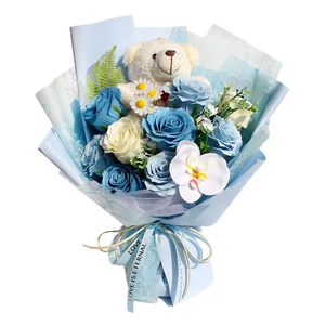 Ramo de Jabón de Plástico Hecho a Mano con Rosas para el Día de San Valentín o el Día del Padre, Regalo Creativo para Novio, Novia o Compañero de Clase - Product Image 5