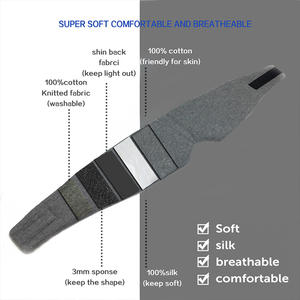 Masque de sommeil en coton, MOQ à partir de 100 pièces, 100% occultant, design sans pression pour les dormeurs latéraux et l'utilisation nocturne - Product Image 5