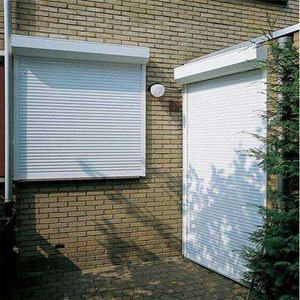 Hai Lớp Slat 45Mm Slat Chiều Rộng Trắng Với PU Nhôm Dọc <span class=keywords><strong>Roller</strong></span> <span class=keywords><strong>Shutter</strong></span> <span class=keywords><strong>Window</strong></span> - Product Image 5