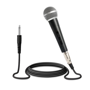 Venta caliente negro dinámico micrófono de <span class=keywords><strong>karaoke</strong></span> para TV cantando estudio micrófono - Product Image 1